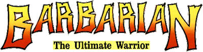 Barbarian II: The Dungeon of Drax logo for ZX Spectrum